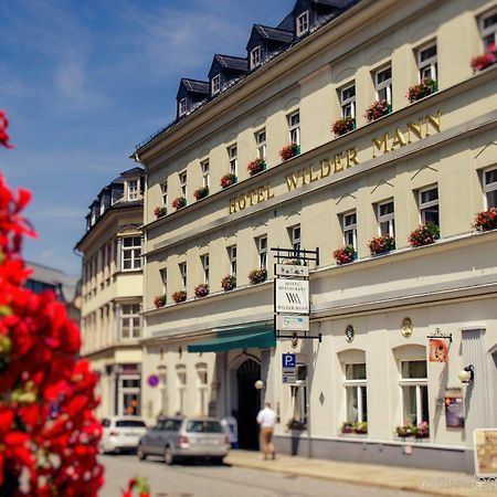 Hotel Wilder Mann Annaberg-Buchholz Zewnętrze zdjęcie