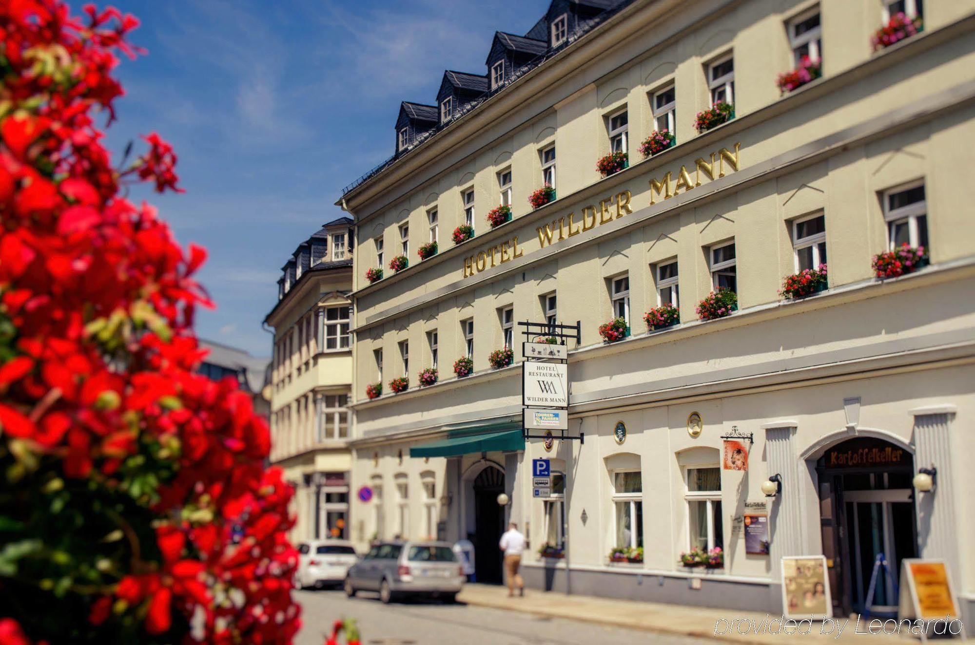 Hotel Wilder Mann Annaberg-Buchholz Zewnętrze zdjęcie