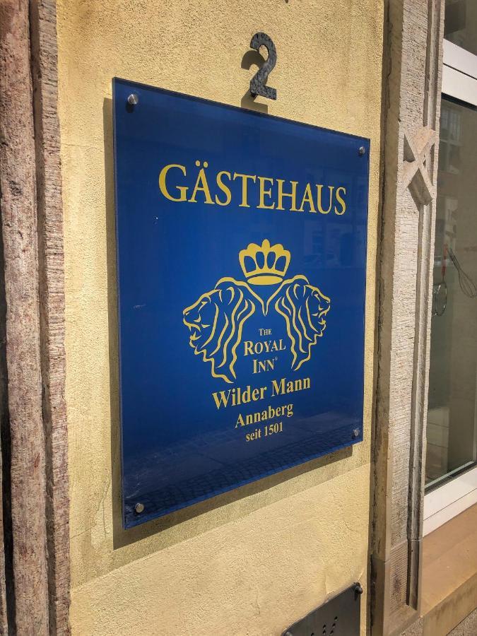 Hotel Wilder Mann Annaberg-Buchholz Zewnętrze zdjęcie